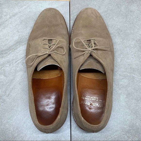 Walk-Over Sand Suede Brick Sole men shoes 9.5 - Picture 7 of 13